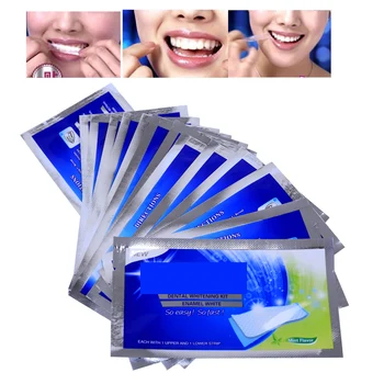 

14pcs /set 360 Degree Advanced Gel whitening tooth paste peppermint whitening paste Advanced Teeth Whitening Strips