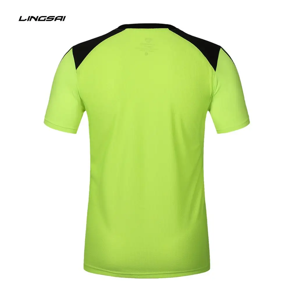 Colorblock Running Shirt Men Tops Tees Men's T-shirt Training Badminton short Sleeve Gym Fitness Soccer Jerseys hiking