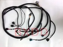 Zaxis ZX200-1 ZAXIS-1 Hitachi Excavator Hydraulic Pump Wiring Harness Excavator spare parts digger 702 21 07010 pc200 6 hydraulic pump proportional solenoid valve digger excavator replacement spare part