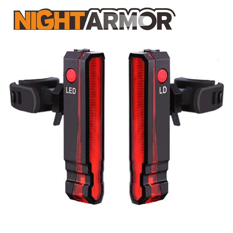 New mountain bike projector laser taillights laser direct pen bicycle