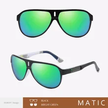 MATIC Men's Polarized Driving Pilot Vintage Retro Sunglasses For Male Green Oval Lens Dubery Hawkers Ken Block vr46 Sun Glasses