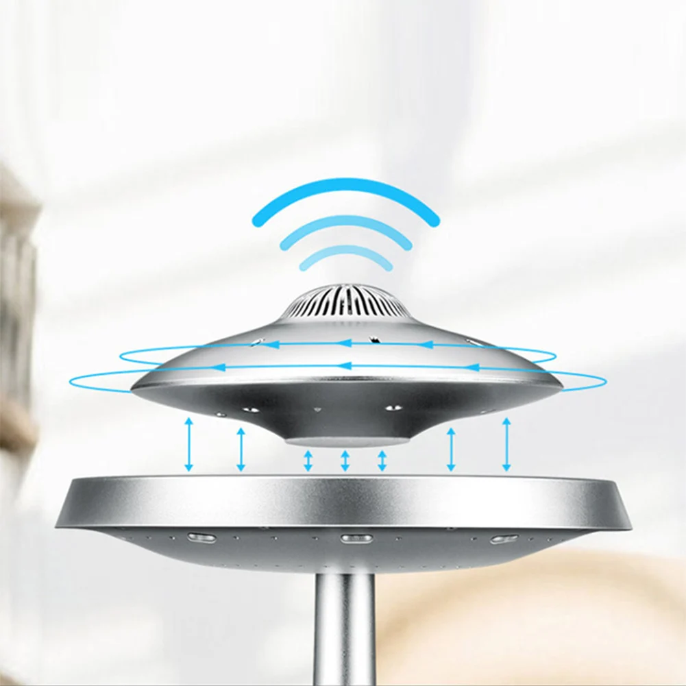 

Anti-Gravity Flying Saucers Magnetic Floating HQ Bluetooth Speaker Wireless Charging Night Light SP99