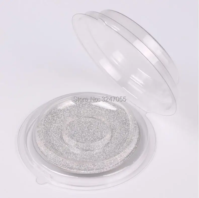 

5pcs/lot Empty Clear Round False Eyelashes Storage Case, Fake Eyelashes Blister Package, DIY Empty Eyelashes Packing Containers