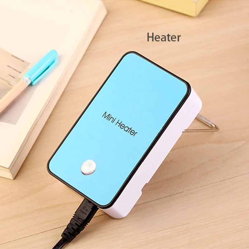 

Mini Electric Heaters PTC ceramic heating Warmer hand Office Desk Mute Low Speed Thermoelectric Heater For Student Dormitory