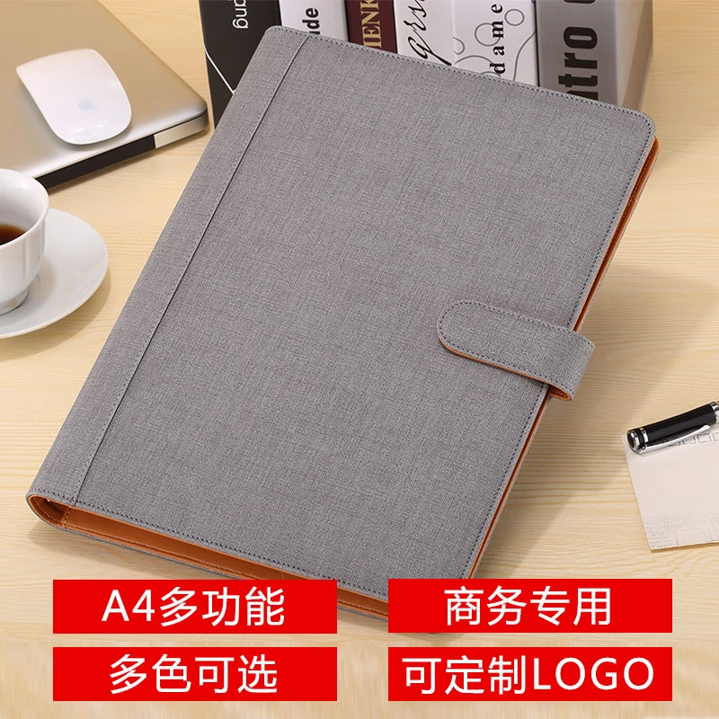 ファッションpuレザーファイルドキュメントa4用論文リングバインダー人工革a4で署名ペン1163 Leather File Folder Fashion Foldersfolder For Documents Aliexpress