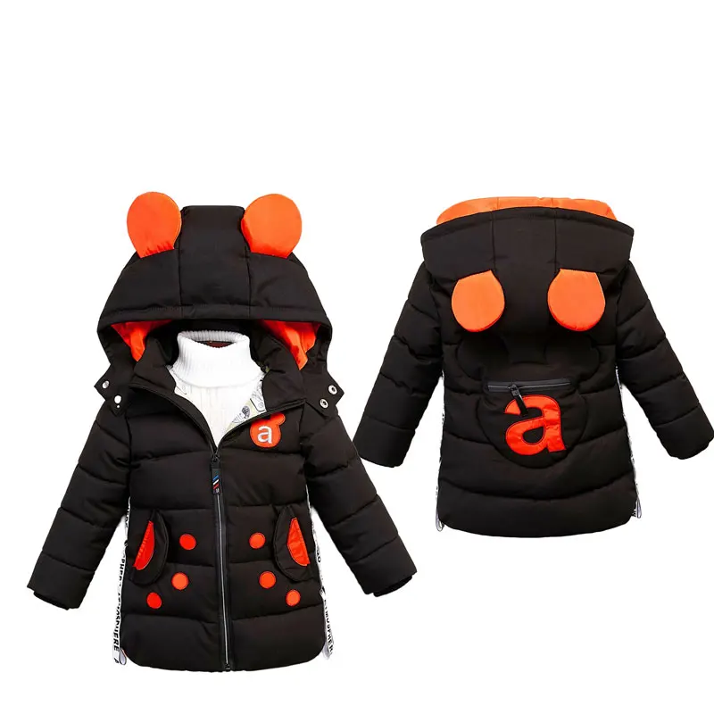 

Hooded Children'S Down Jacket Cartoon Winter Children'S Jacket Outerwear For Boys Child'S Winter Combung Free Shipping