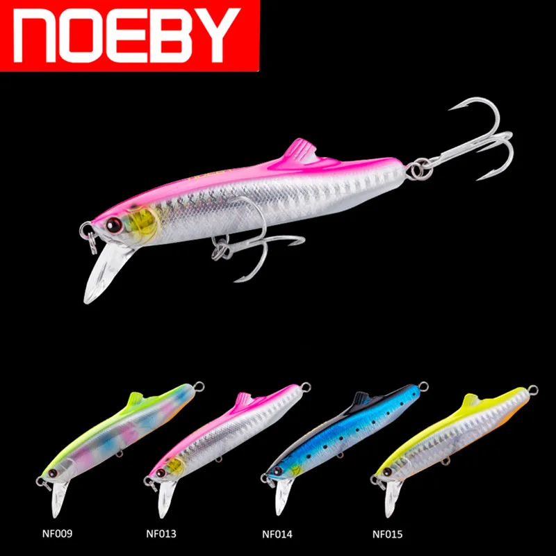 Тонущая приманка-гольян Noeby 90 мм 42 г глубина 0-1 8 м рыболовная приманка с крючком VMC