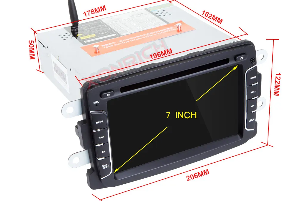 Cheap AutoRadio Car DVD Player For Logan2 Lada Xray 2 Duster Renault Captur Dacia Sandero 2 Dokker GPS Navigation Multimedia 17