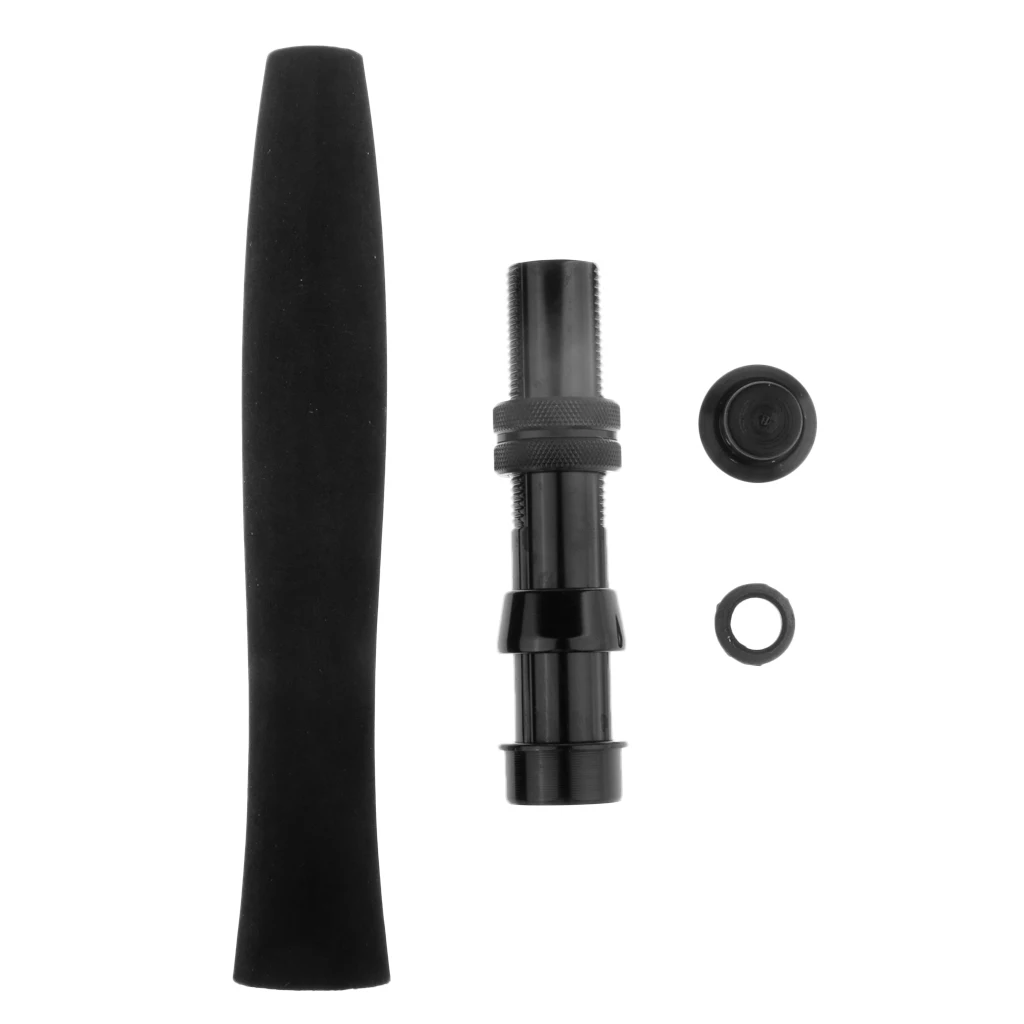 2 Sets Long EVA Foam/Cork Fishing Rod Handle Grip with Reel Seat for Fly Rods