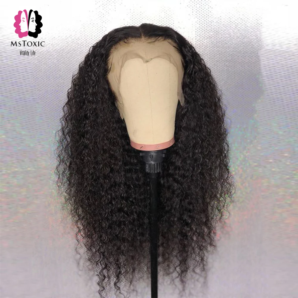 Mstoxic Full Lace Curly Human Hair Wigs For Black Women Remy Lace Front Human Hair Wigs Brazilian Hair Lace Front Wig