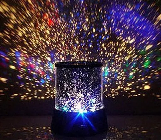 Star projector lamp rotating music LED star Iraqi projector colorful