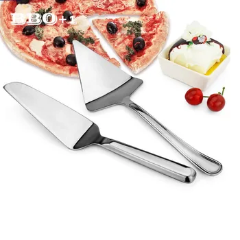 

Stainless Steel Cake Shovel Knife Triangle Pizza Spreader Cutter Cake Server Wedding Birthday Party Cutlery Baking Tools Bar