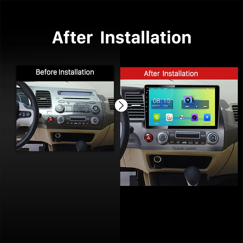 Flash Deal Seicane 10.1 inch Android 6.0 car Radio Bluetooth WIFI GPS system for 2006 2007 2008 2009 2010 2011Honda Civic Multimedia Player 5 Flash Deal Seicane 10.1 inch Android 6.0 car Radio Bluetooth WIFI GPS system for 2006 2007 2008 2009 2010 2011Honda Civic Multimedia Player 5