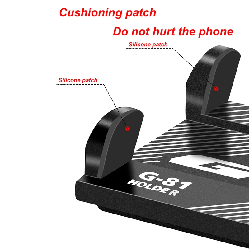 Металлический держатель для телефона GUB для смартфонов 3,5-6," 55-100 мм регулируемый держатель для велосипеда мотоцикла подходит для руля 21-31,8 мм