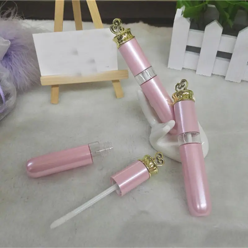 Элегантный розовый тюбик для блеска для губ трубки, сделай сам, Пластик Изящные губная помада бутылка для многоразового использования, профессиональный губ Красота инструмент F049