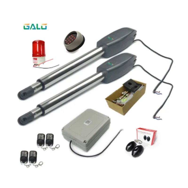 kit 20 Автоматический привод Автоматизация качели дверь двигатель открывания ворот двойной двигатель наборы для разделенных с обеих сторон дома ворота фермы - Цвет: kit 20