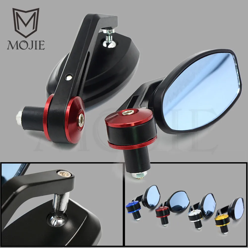Rearview Mirror Motorcycle Scooter Moto Rear View Mirror Handle Bar For