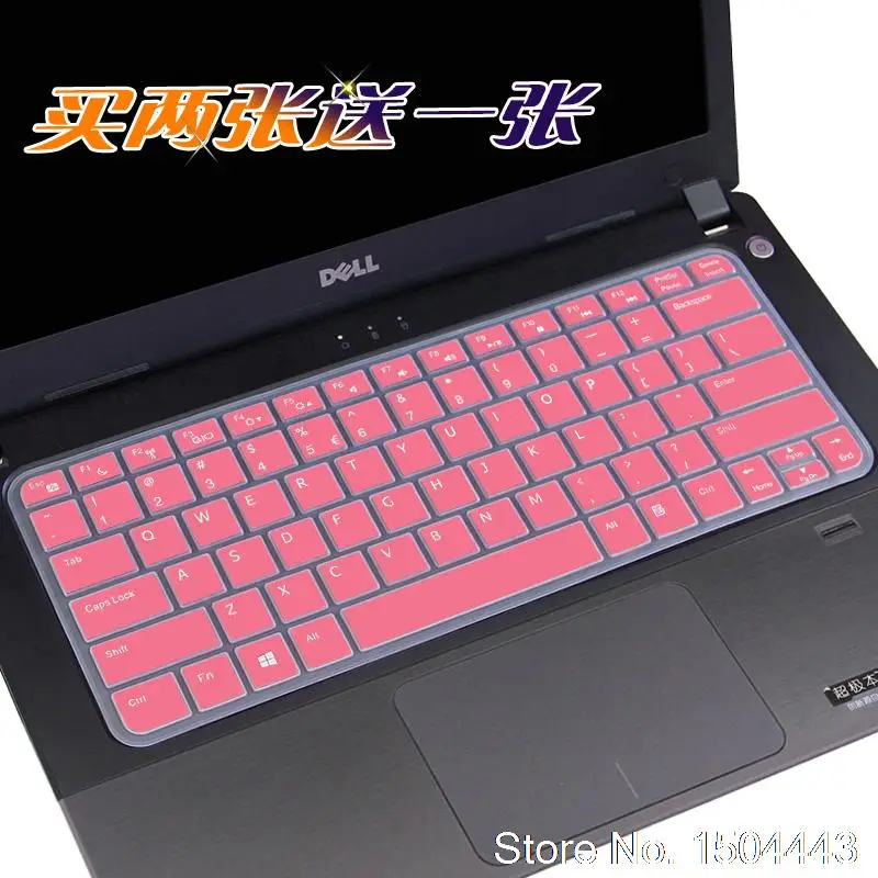Силиконовый чехол для клавиатуры ноутбука протектор DEll vostro v5450 5470 Inspiron 14 5439 14zr V5480