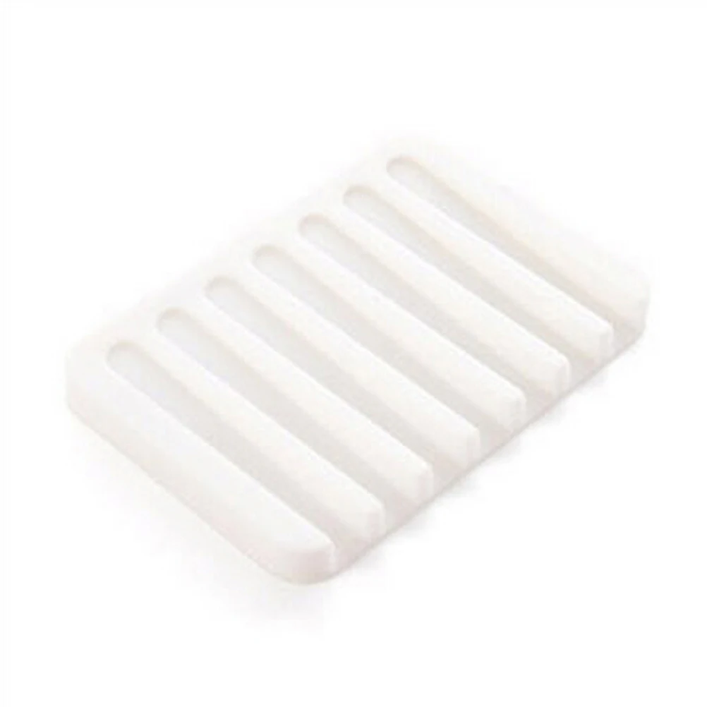 Силиконовые гибкие мыльницы держатель для хранения Soapbox пластина сушка на подносе творческие инструменты для ванной новое поступление