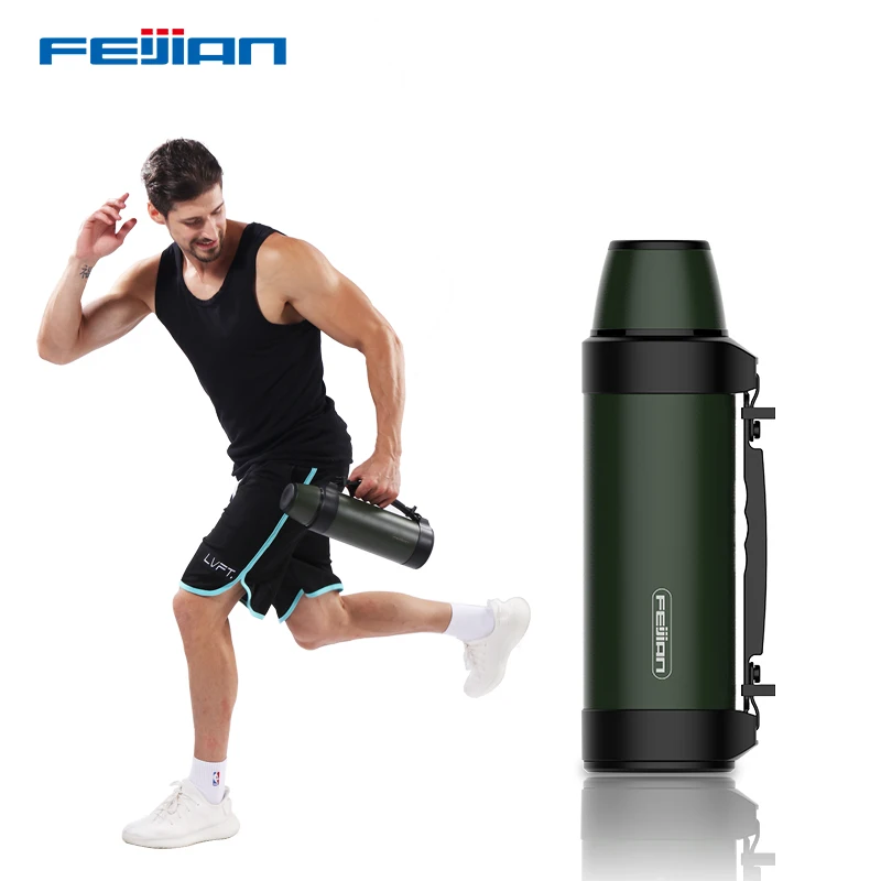 Feijian 1.2L/1.5L Термокружка с чайной пробкой вакуумная колба для чая теплоизоляцией