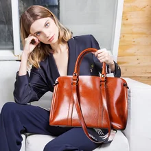 ZROM, модная женская сумка из натуральной кожи, сумка на плечо, повседневная, для путешествий, официальная, большие сумки, Офисные Сумки, Bolsa Feminina Mujer