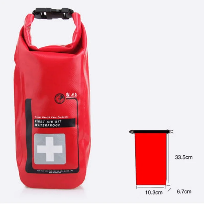 

2L Waterproof First Aid Bag Emergency Survival Kit Empty Travel Dry Bag Outdoor Camping Rafting Kayaking Portable Medical Bag