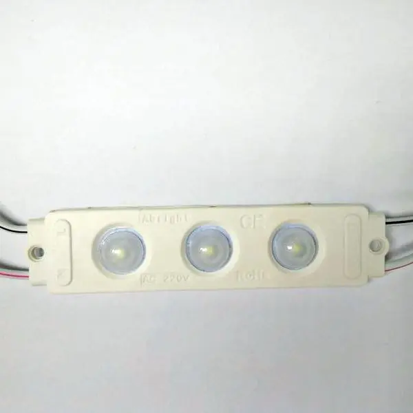 

AC 220V 1.5W SMD 2835 3LEDs modules store front window light sign Lamp led Injection Waterproof Strip Light led backlight