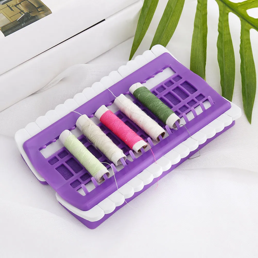 

Cross Stitch Line Embroidery Floss Organizer Tool Dedicated 30 Needles Pins Wire Holder Tools TB Sale