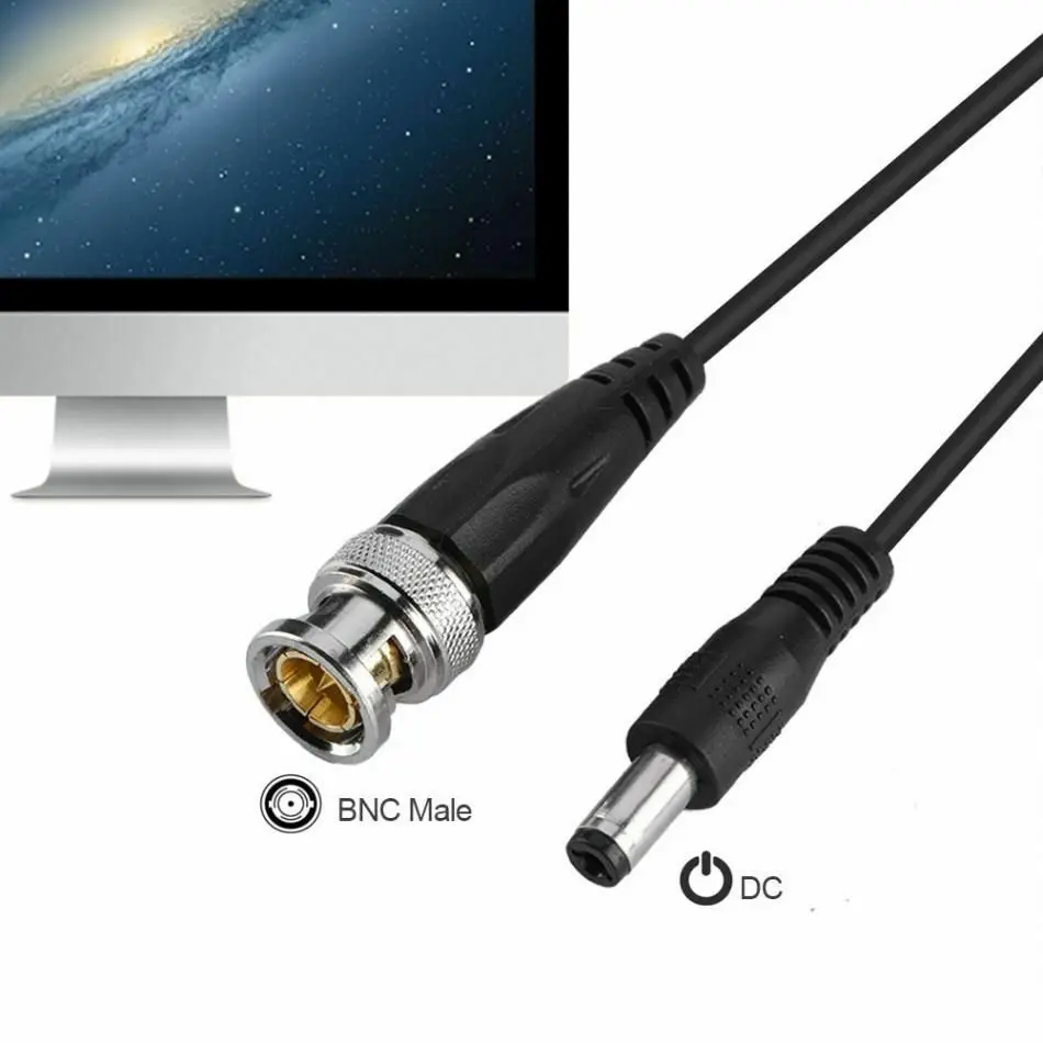 Мощность Балун трансивер для пассивного видеонаблюдения Bnc разъем Rj45 1 пара (2