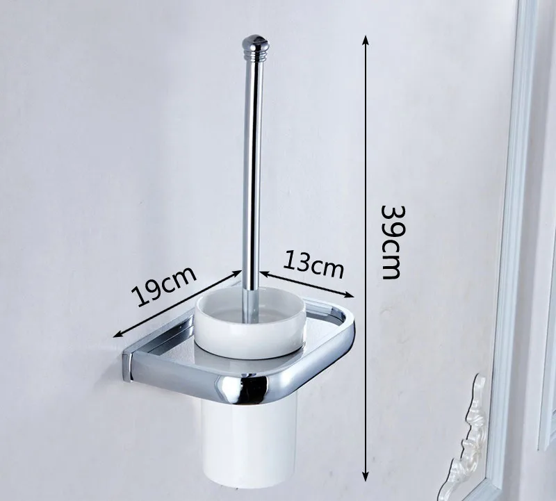 Настенный аксессуары для ванной набор хром полированный зубная щетка держатель Держатель для полотенца бар аксессуары для ванной комнаты