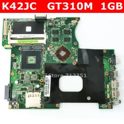 K42JC GT310M 1 ГБ N11M-GE2-S-B1 с 8 видеопамяти Материнская плата Asus X42J A42J K42J A40J K42JC материнская плата Тесты ok