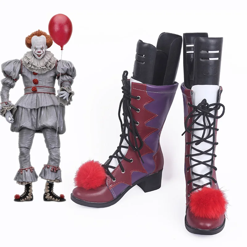 Фильм Стивен Кинг's It клоун Pennywise Хэллоуин ужас маскарадный кстюм клоуна | Отзывы и видеообзор
