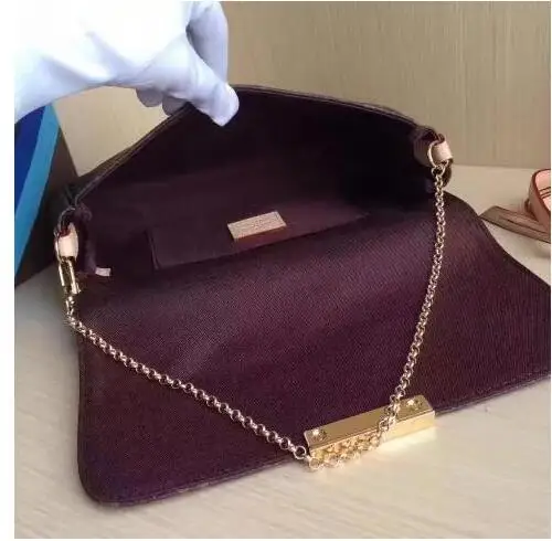 حقيبة يد فاخرة المفضلة حقيبة المرأة العلامة التجارية حقيبة كتف أعلى جودة تصميم حقيقي جلدي رسول الكلاسيكية مشبك حقيبة