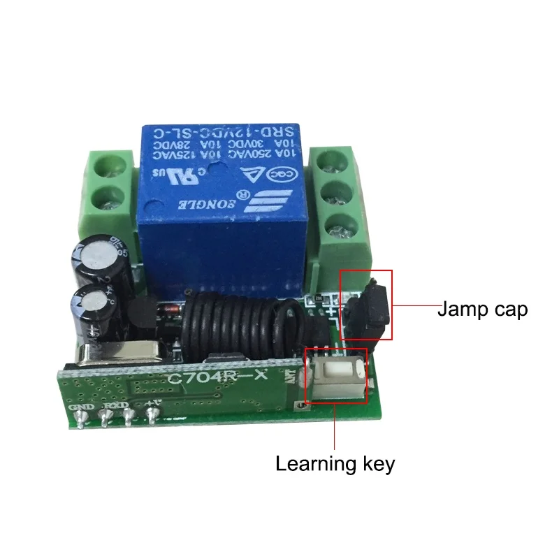 RF 433mhz беспроводной пульт дистанционного управления 6CH излучатель 3000m длинный диапазон обучения EV1527 Telecomando DC12V RF релейный приемник радио переключатель