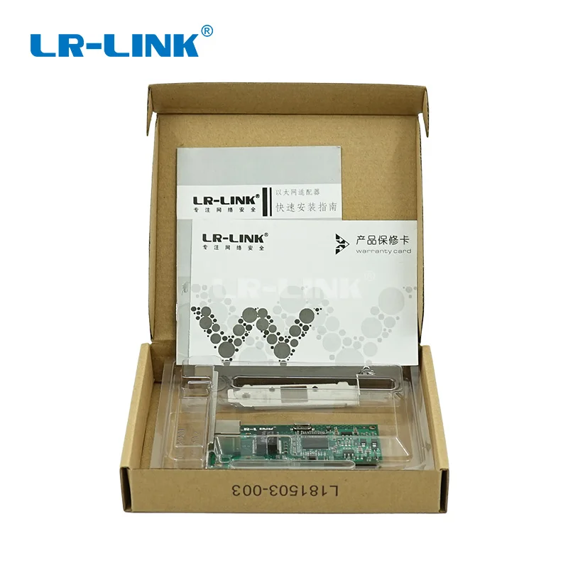 LR-LINK 9203CT PCI Express Gigabit Ethernet Сетевая карта 10/100/1000 Mb RJ-45 LAN Карта сетевой адаптер для ПК Intel 82573 NIC