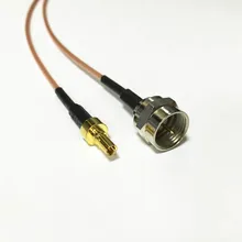 New Wireless Modem Wire F Male Plug Switch TS9 Male Plug RG178 Cable 15CM 6″ Wholesale Fast Ship
