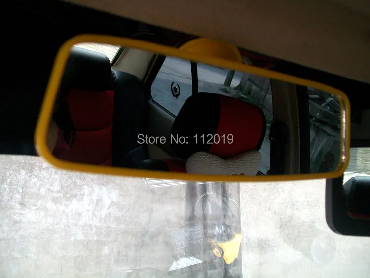Новое вращающееся зеркало на присоске для автомобиля с широким углом обзора заднего вида