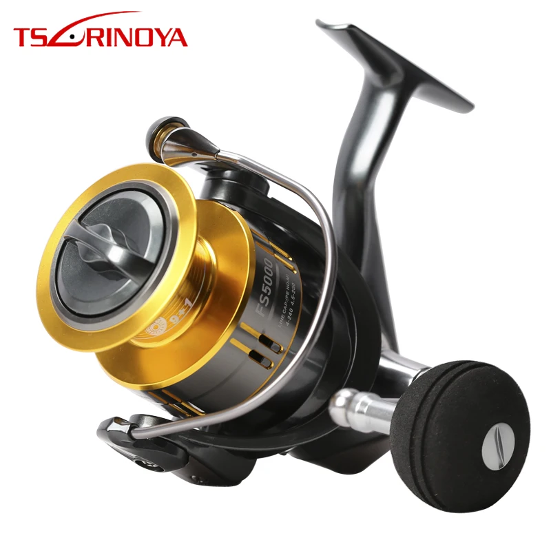 

TSURINOYA Fishing Lure Spinning Reel Saltwater Fishing Reel Pre-loading Spinning Reel 9+1BB MAX Drag 11KG FS4000 5000