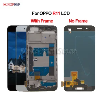 

For Oppo R11 LCD Display Touch Screen Replacement Accessory Digitizer Assembly 5.5" 100% New For Oppo R11 lcd White And Black