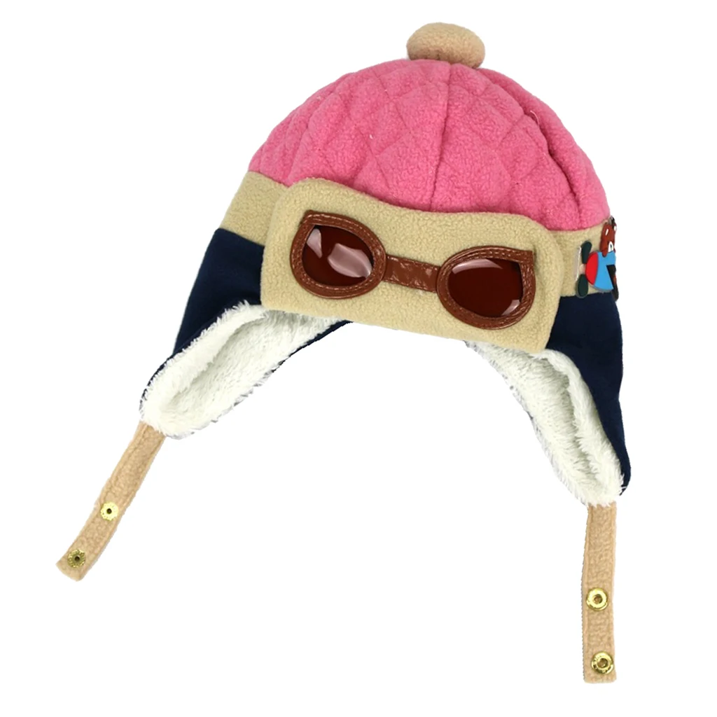12 Months to 4 Years Baby Winter Hat Cool Boy Girl Kids Aviator Warm Cap Beanie