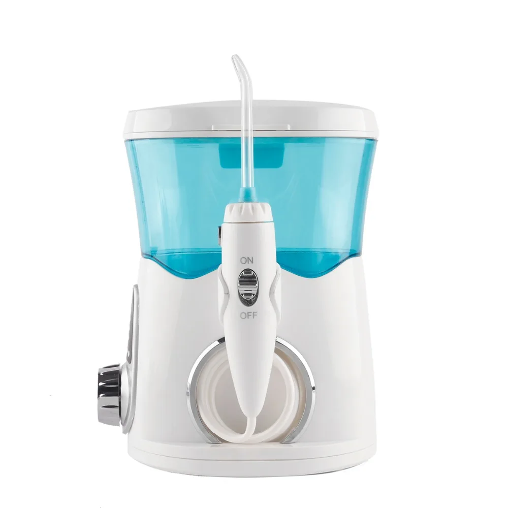 

Water Flosser Dental Oral Irrigator Dental Spa Unit Professional Floss Oral Irrigator 7Pcs Jet Tip Water Tank 110-220V