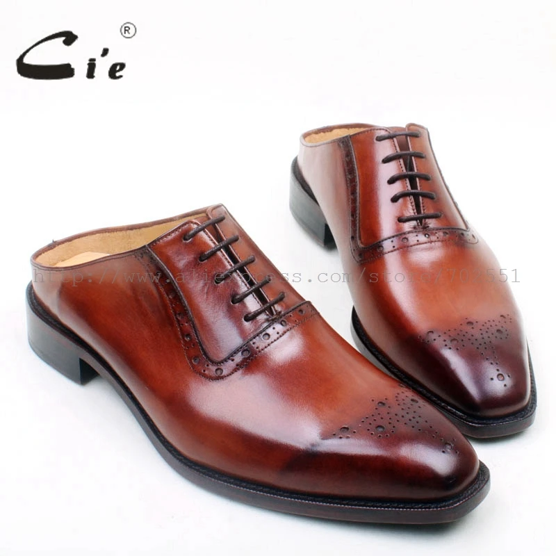 Dos Cie Ox692 Sapato Ternos Grátis Frete Try on Couro Sola Personalizado Oxford Homens Bespoke Chinelos Captoe Handmade Respirável Lacing 0SSprqUxw