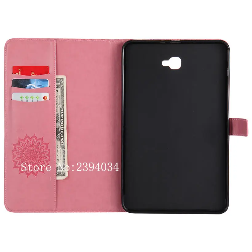 Модный чехол из искусственной кожи для планшета Samsung Galaxy Tab A A6 10 1 2016 T580 T585 SM T580N