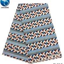 LIULANZHI африканская восковая ткань, тканая полиэфирная восковая ткань,, африканская Анкара, бронзовая восковая ткань s PL001-1020