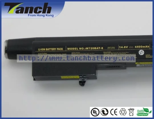 

Laptop batteries for CLEVO M720SBAT-4 M73X SR M720SBAT-2 M72X R MobiNote M720 M721 M725S M722S 14.8V 8 cell