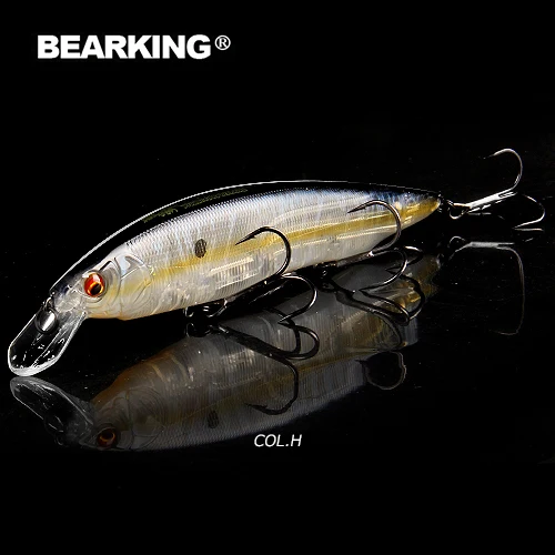 BEARKING 160 мм 30 г Горячая приманки для ловли рыбы, разные цвета, minnow crank, Вольфрам система веса(wobbler) модель воблер - Цвет: M160-H