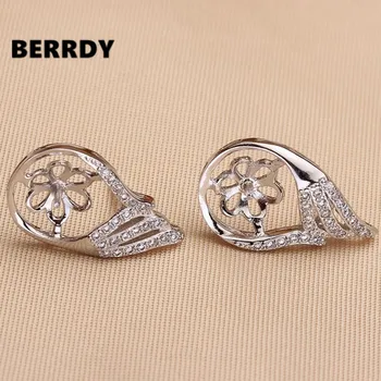 

Charm Fashion Exquisite Pearl Earrings Mountings, Earrings Findings, Stud Earrings Settings Jewelry Parts Fittings