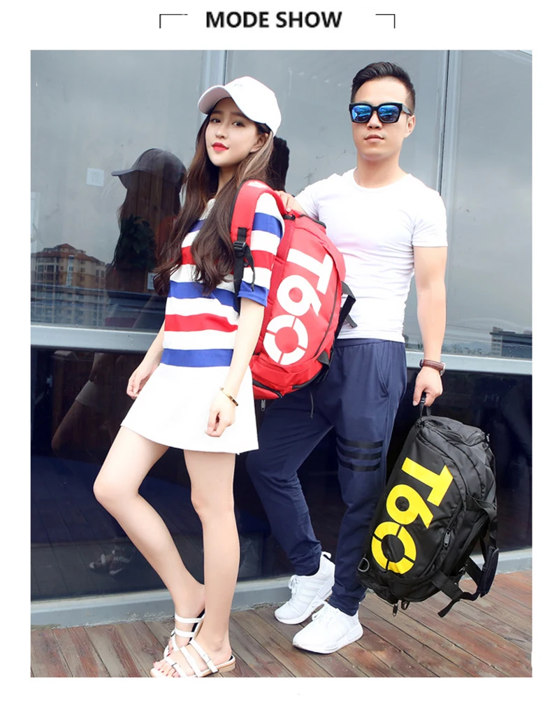 New Gym Bag Outdoor Fitness Training Waterproof Sports Bag Portable Shoulder Travel Bag Independent Shoes Storage sac de sport 4 New Gym Bag Outdoor Fitness Training Waterproof Sports Bag Portable Shoulder Travel Bag Independent Shoes Storage sac de sport 4