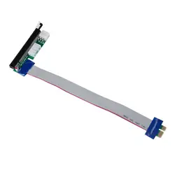 PCI-E Удлинительный кабель Express Riser Card Adapter Flex ленты 1X до 16X мощность 100% новый и высокое качество Z513