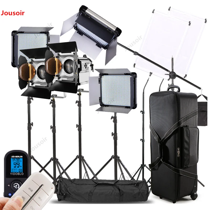 E528+3000W Movie Spotlight Micro Video Interview Studio Photography Lighting Set CD50 T07 | Электроника